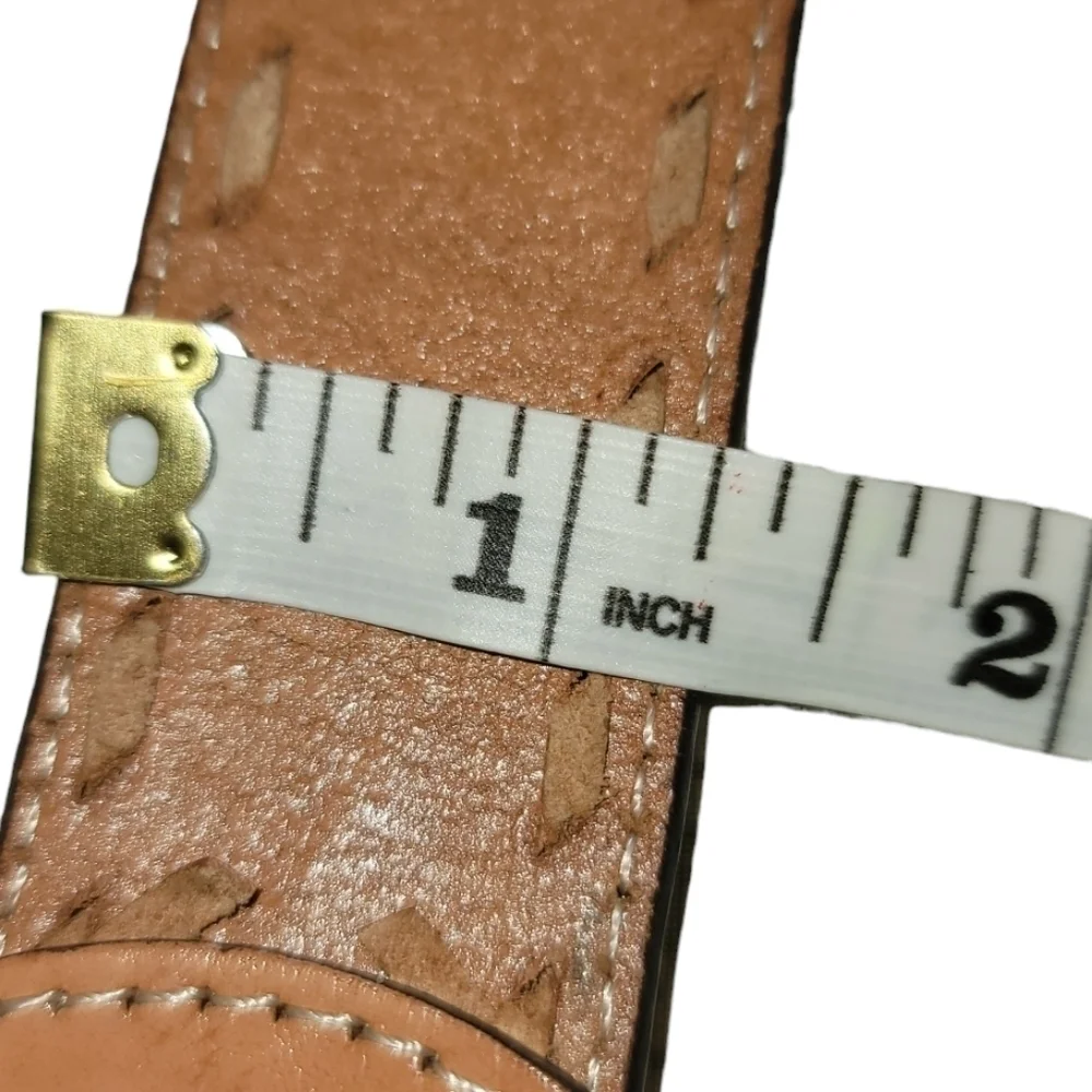 Kids 100% Genuine Leather Hand Tooled Belt